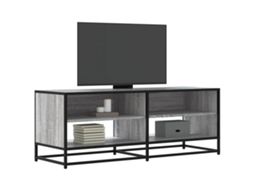 Vidaxl Móvel Tv 120,5x40x46 Cm Derivados Madeira/metal Cinzento Sonoma
