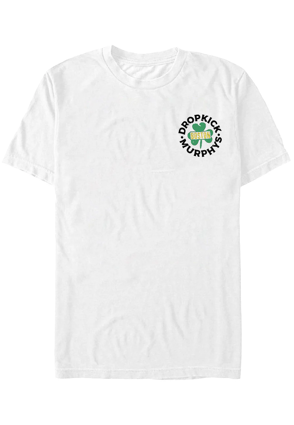 Sizel Dropkick Murphys - Boston Badge White - T-shirt Unisex Adults