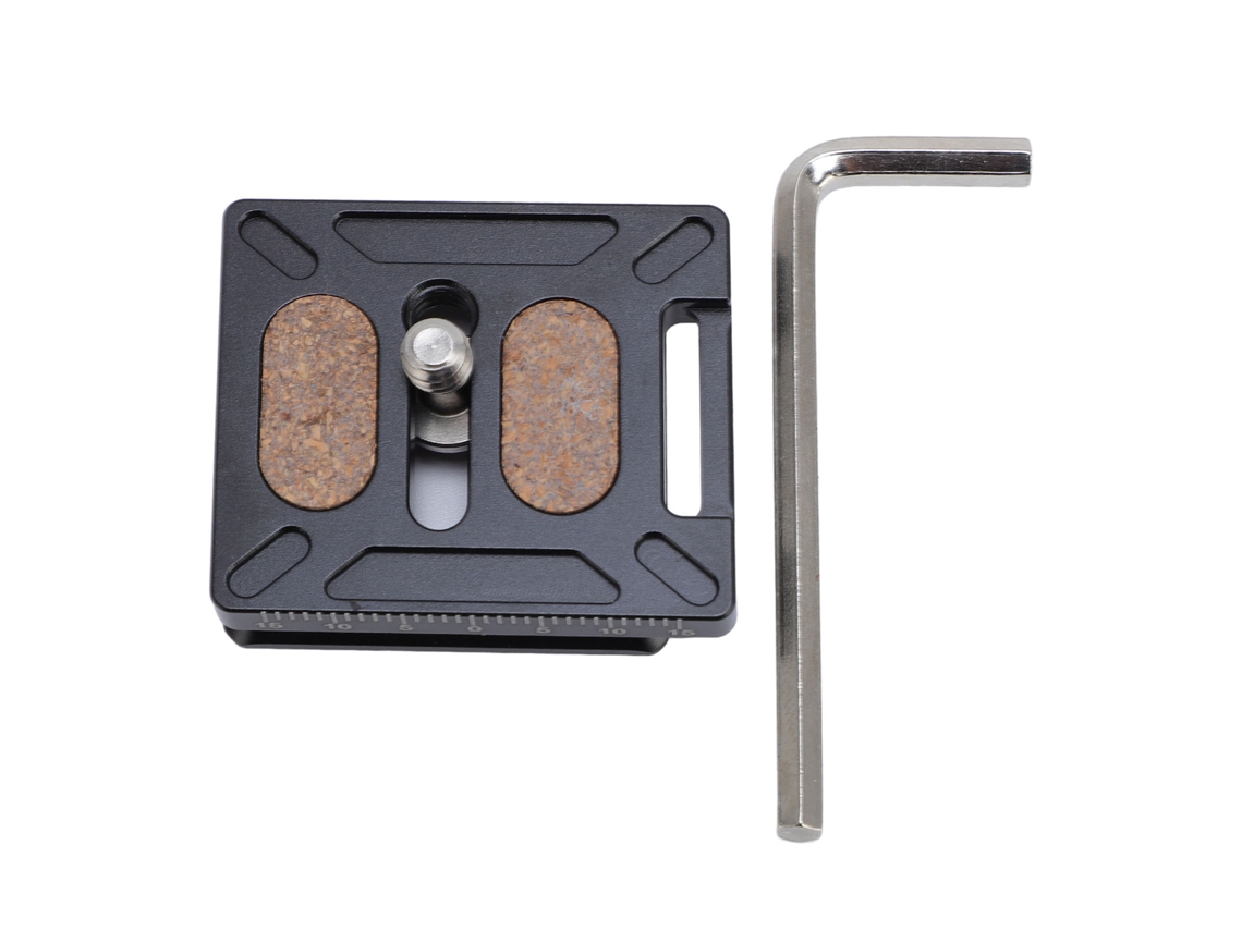 30mm Quick Release Plate For Arca Type Aluminum Alloy Universal Qr Plate With 1/4 Inch Screw For Slr Camera Digital Camera Ball Head Tripod LAXISCREED