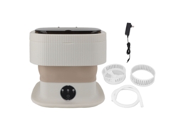 Mini máquina de lavar plegável 60w 10l ipx4 portátil para dormitório viagem S/MARCA