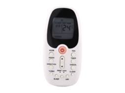 Aetheria controle Remoto de Ar Condicionado Substituto para Midea R06/bge Branco 11cm