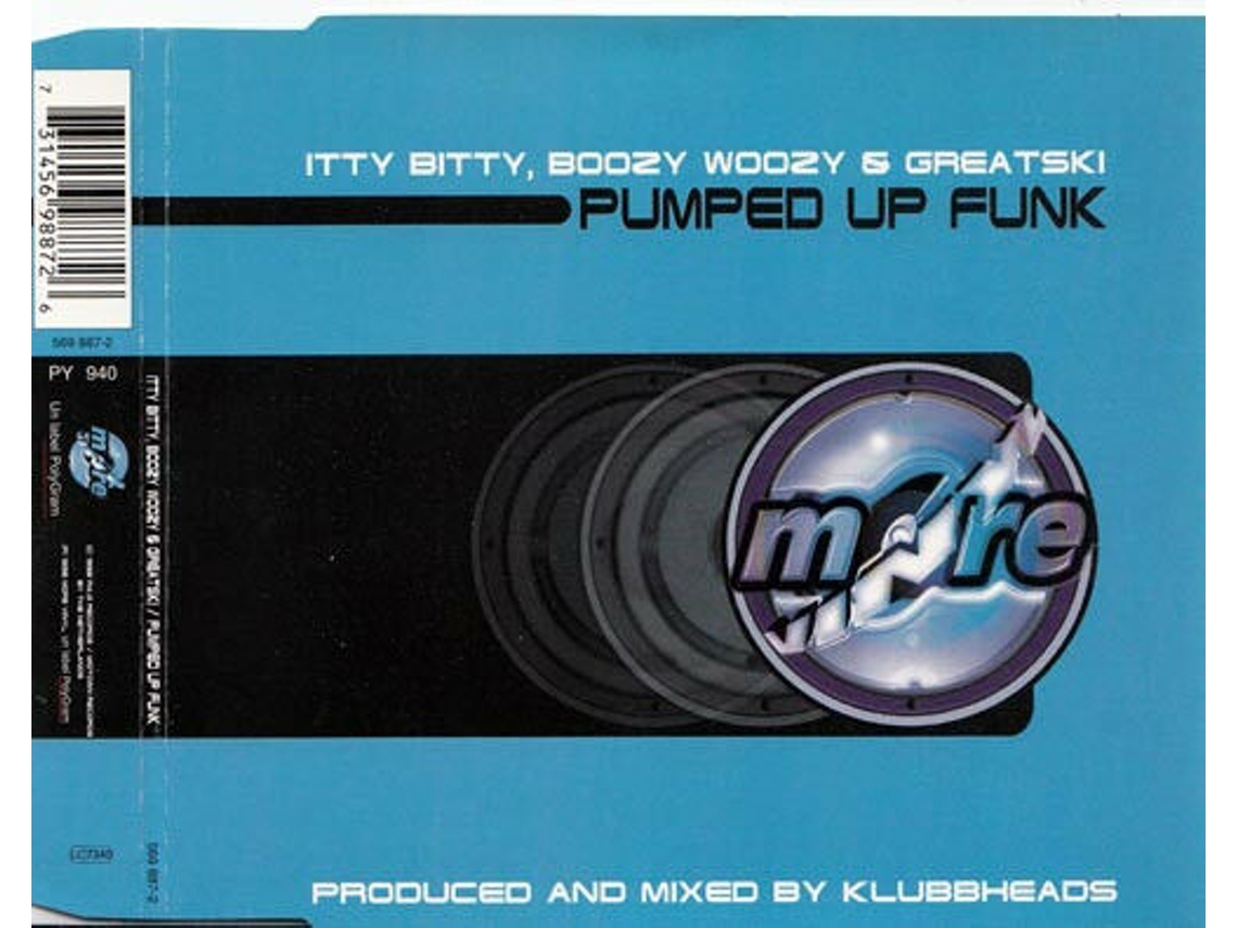 Cd Pumped Up Funk Motor Music, Urban Tracks