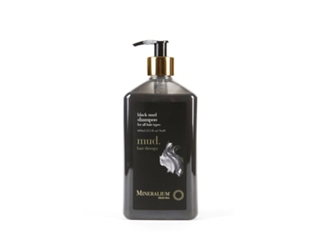 Shampoo Black Mud Para Todos Os Tipos De Cabelo Mineralium