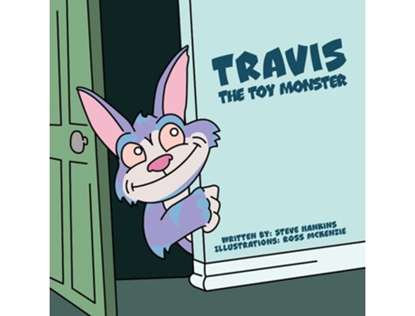 Livro Travis the Toy Monster de Steve Hankins (Inglês)
