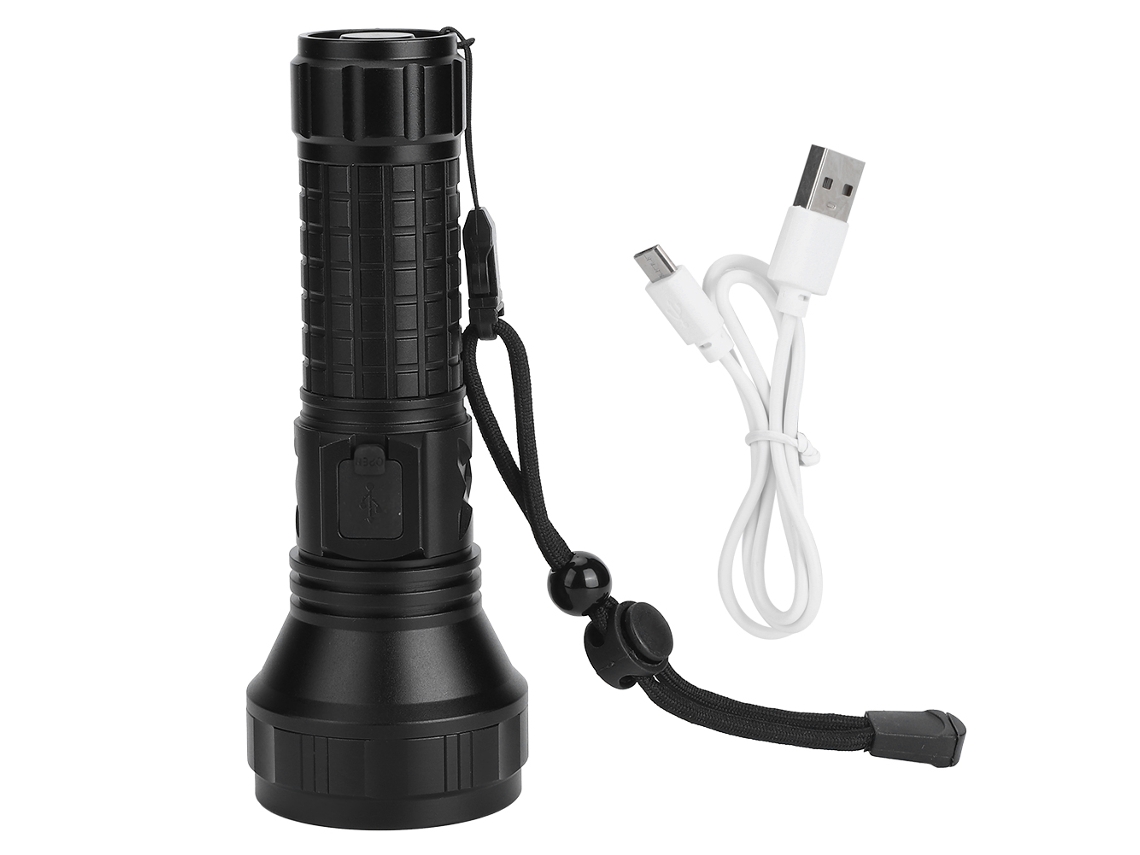 2026 lanterna Led Recarregável Usb Sst40 7000k 1600lm 3 Modos Ipx5 Impermeável para Exterior