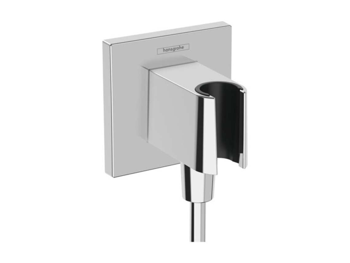 Ligação de Parede HANSGROHE Fixfit e com Suporte de Duche 26889 Cor: Crómio