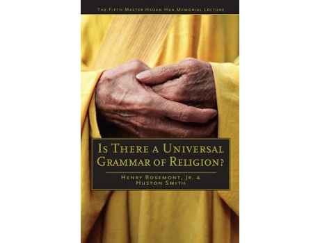Livro is there a universal grammar of religion? de huston smith (inglês)