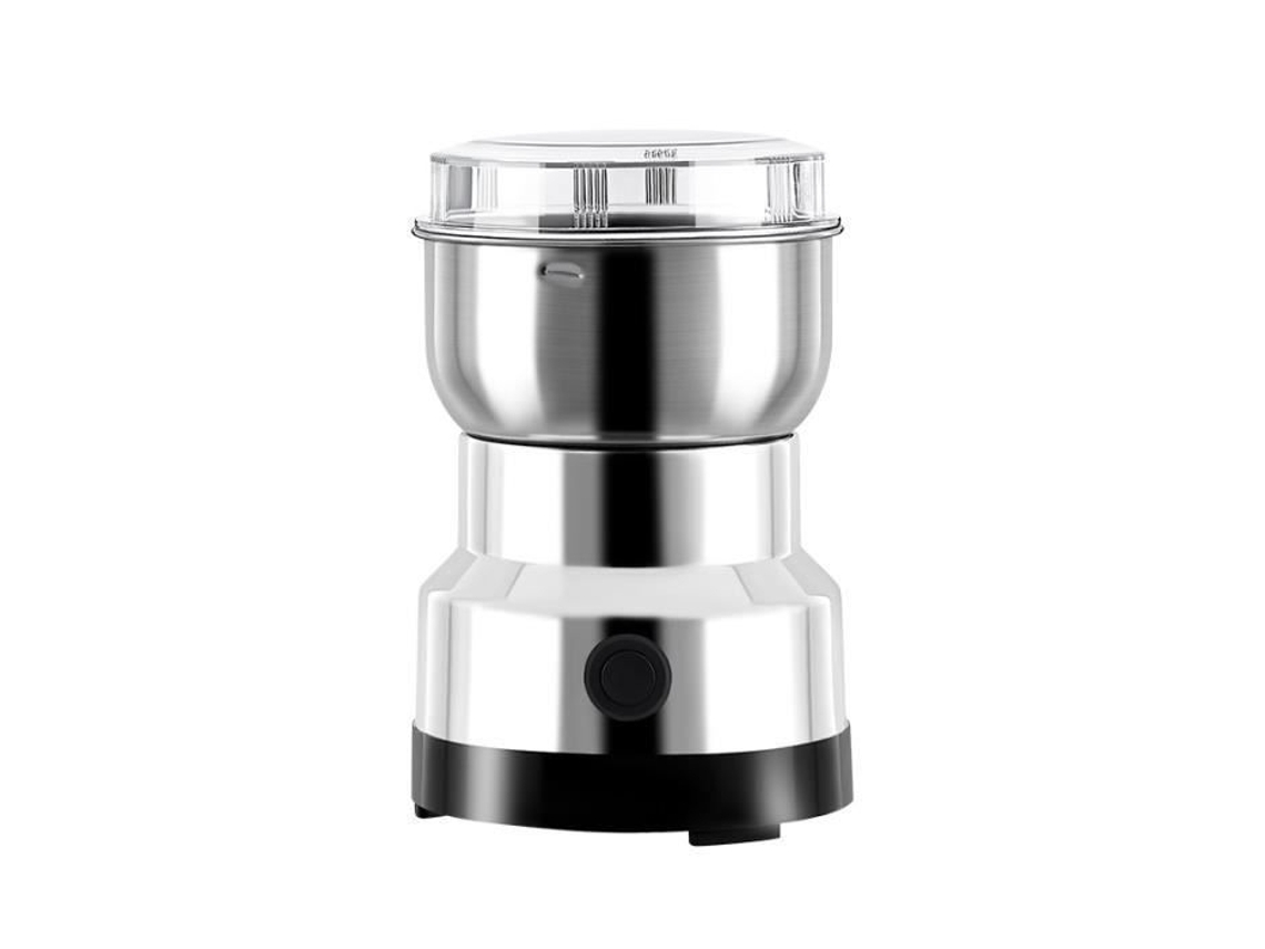 Moedor De Café Elétrico 220v, 240v, Aço Inoxidável, Para Grãos De Café, Especiarias E Nozes, Ideal Para Cozinha, Casa, Escritório E Viagens