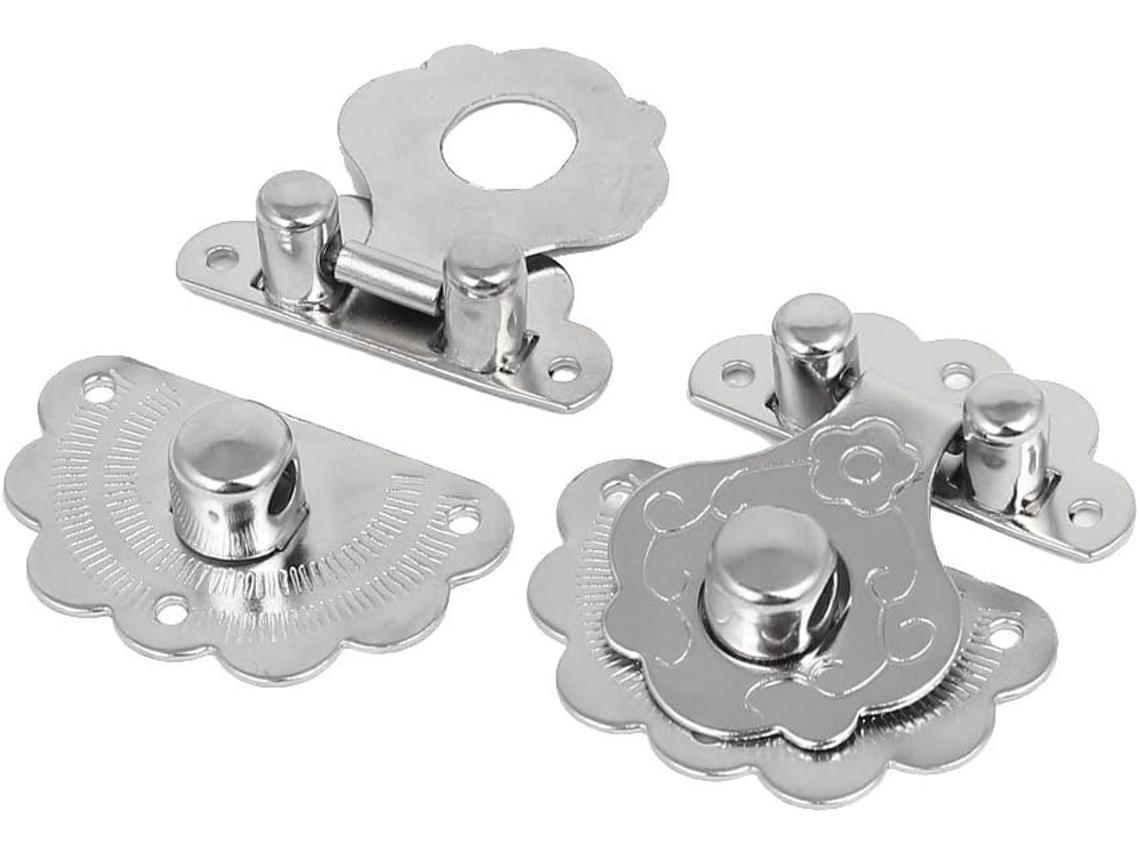 Caixa de Joias em Formato de Flor com Fecho 33x32x10 mm CHABERLU