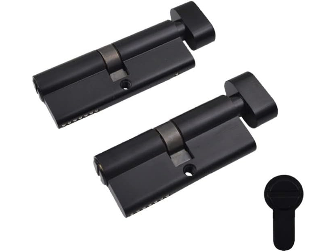 Cilindro de Fechadura Peça Única 70 80mm, Proteção, Alumínio