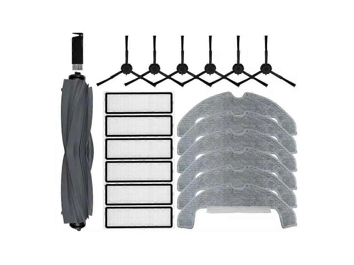 Acessórios E Peças De Reposição Para Aspirador Robô D10s Plus: Escova Lateral Principal, Pano De Limpeza, Filtro Hepa, Saco De Pó._ptg