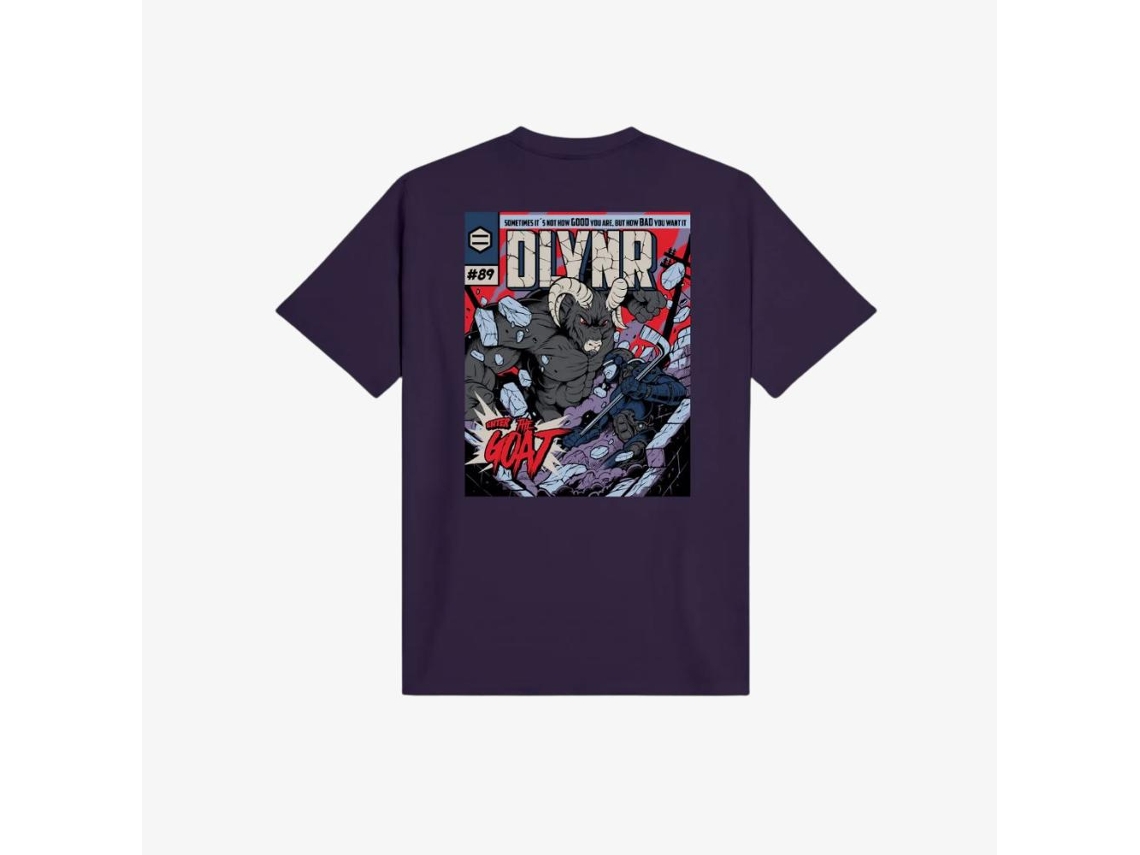 T-shirt Dolly Noire Match Poster Roxa