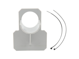 Suporte De Mangueira De Piscina 3.7cm Abs Cinza