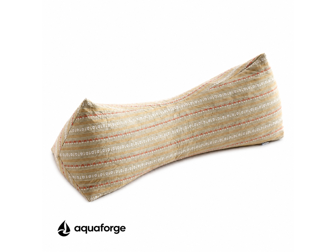Almofada Cervical Ergonómica Algodão Respirável 40 X 15 Cm