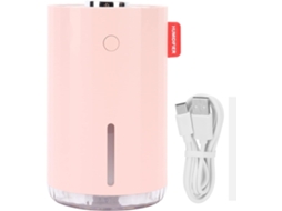 Umidificador De Carro Rosa, Atomizador Mesa Silencioso Alimentado Por Usb