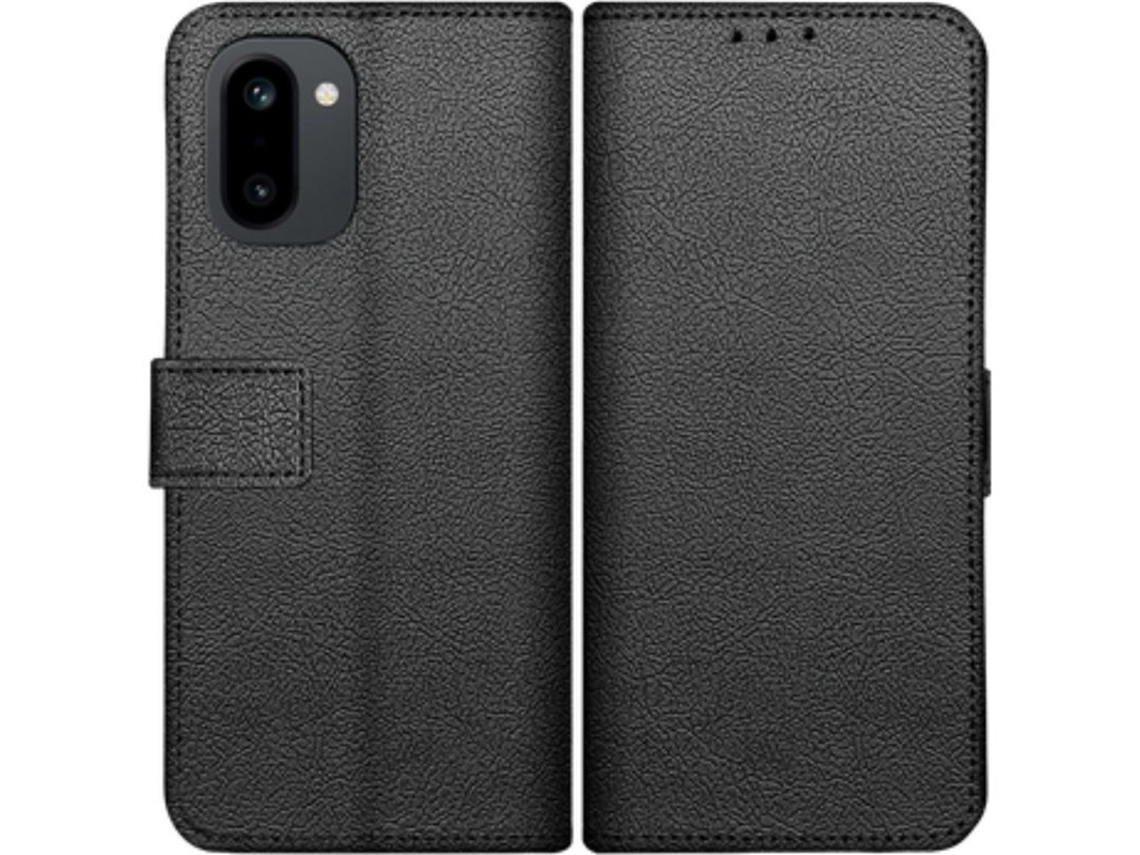 Just In Case Pu-couro Book Capa Preto Oneplus 15r