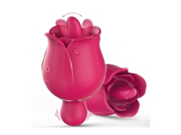 Vibrador De Brinquedo Rosa Para Mulheres, Brinquedo Para Lamber A Língua Do Clitóris Mini Vibradores Pequenos Com 9 Modos E 9 Vibrações Poderosas,rosa