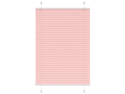 Vidaxl Rosa Plissada Cega 90x100 Cm Largura Tecido 89,4 Cm Poliéster