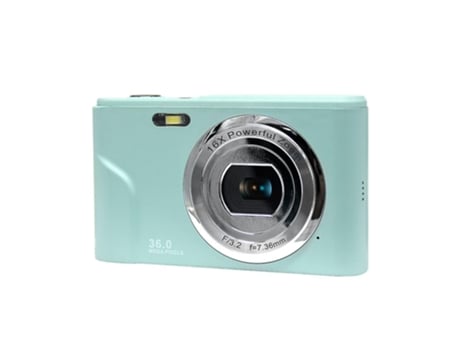 Máquina Fotográfica Compacta MOROROR  1080P Hd 36.0 Mega Pixels 16X Digital Zoom