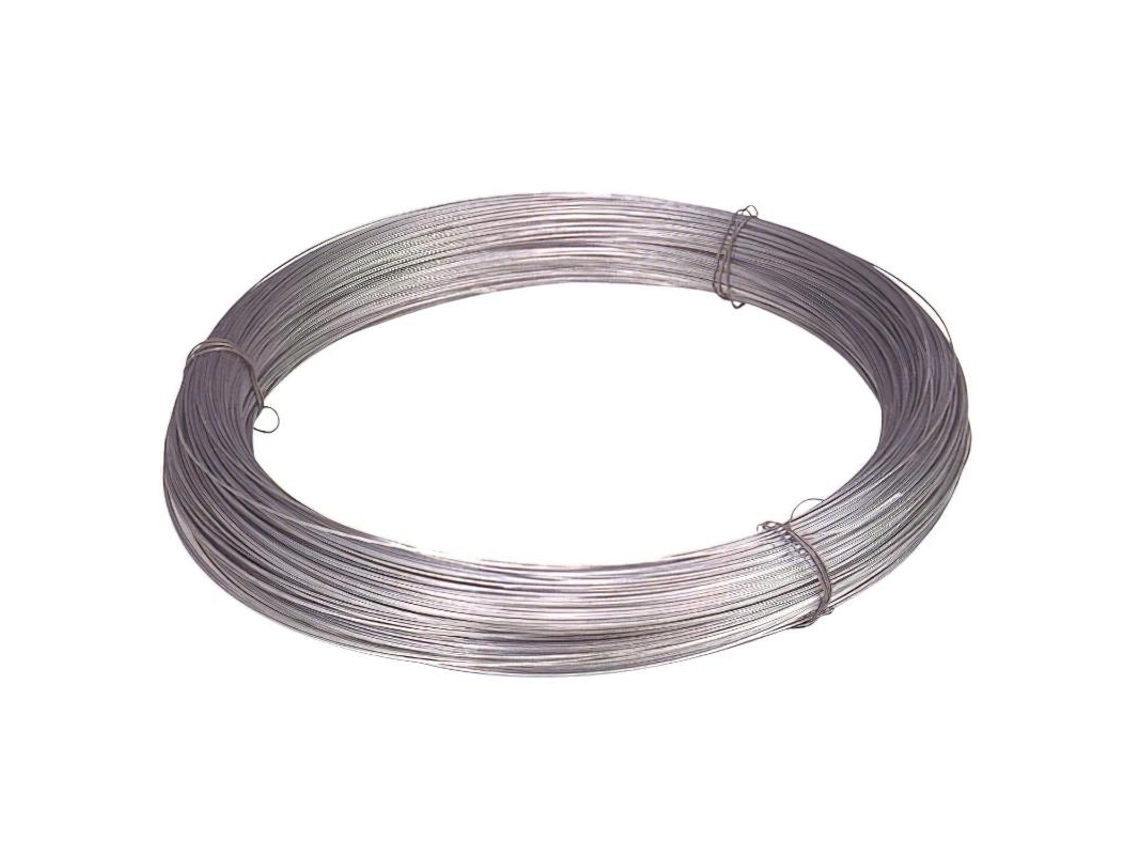Rolo de Arame Galvanizado 5 Kg. Nº 18 - 3.4 Mm WOLFPACK LINEA PROFESIONAL