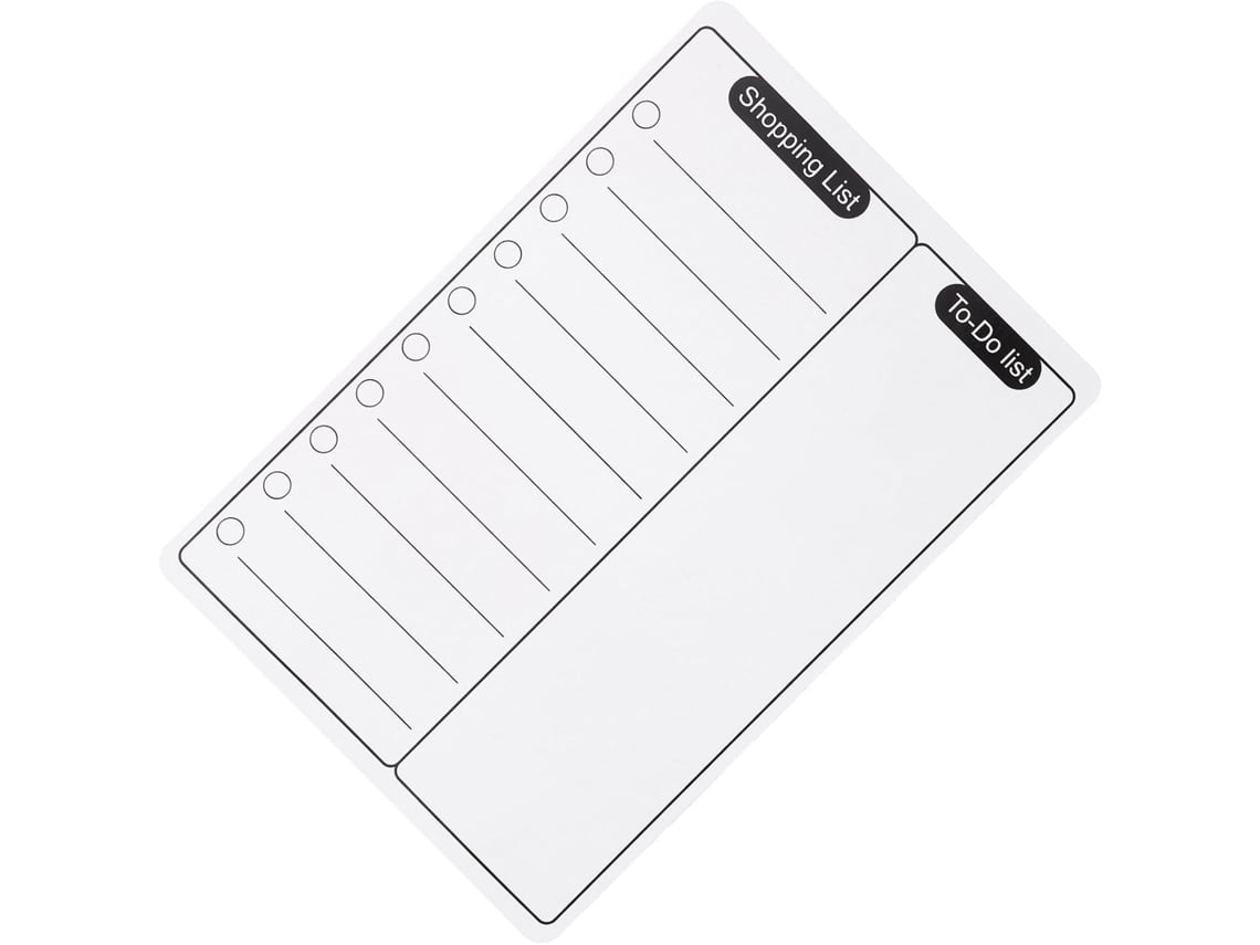 Tableau Blanc Blocos De Notas Para Refrigerador Magnético Effaçable Aimantés Em Matériau Magnétique Souple