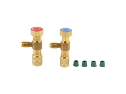 Válvula De Segurança R410a R22 Adaptador 1/4 Ar Condicionado 2 Peças