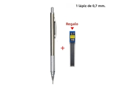 (0,7 Mm) Conjunto De Lapiseiras Metálicas, Adequadas Para Desenho E Esboço, Com Grafite.