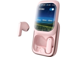Fones De Ouvido Sem Fio Com Cancelamento Ruído E Tela Integrada
