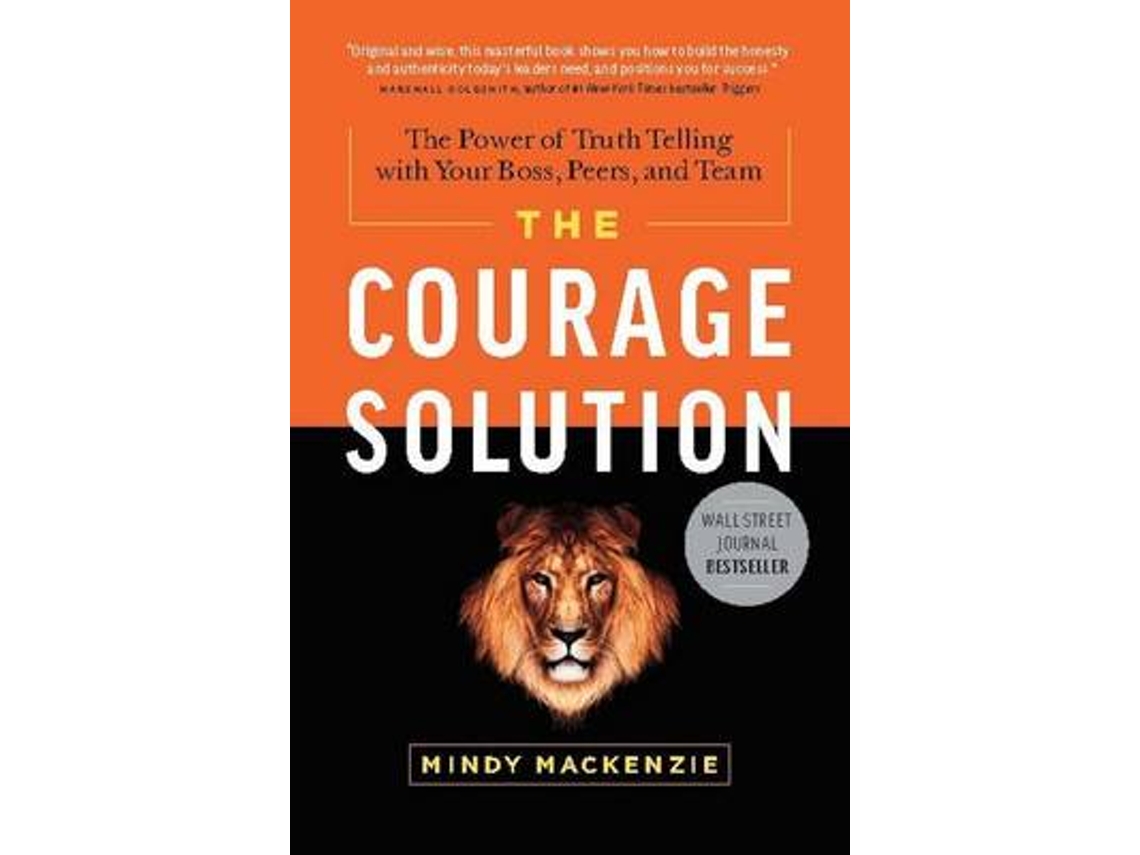 Livro courage solution de mindy mackenzie (inglês)
