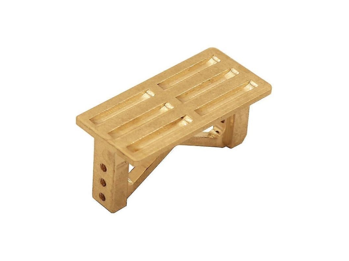 2026 soportes de Poste Trasero de Latón para Coche Rc Axial Ax24 1/24, Piezas de Mejora Resistentes Y Duraderas