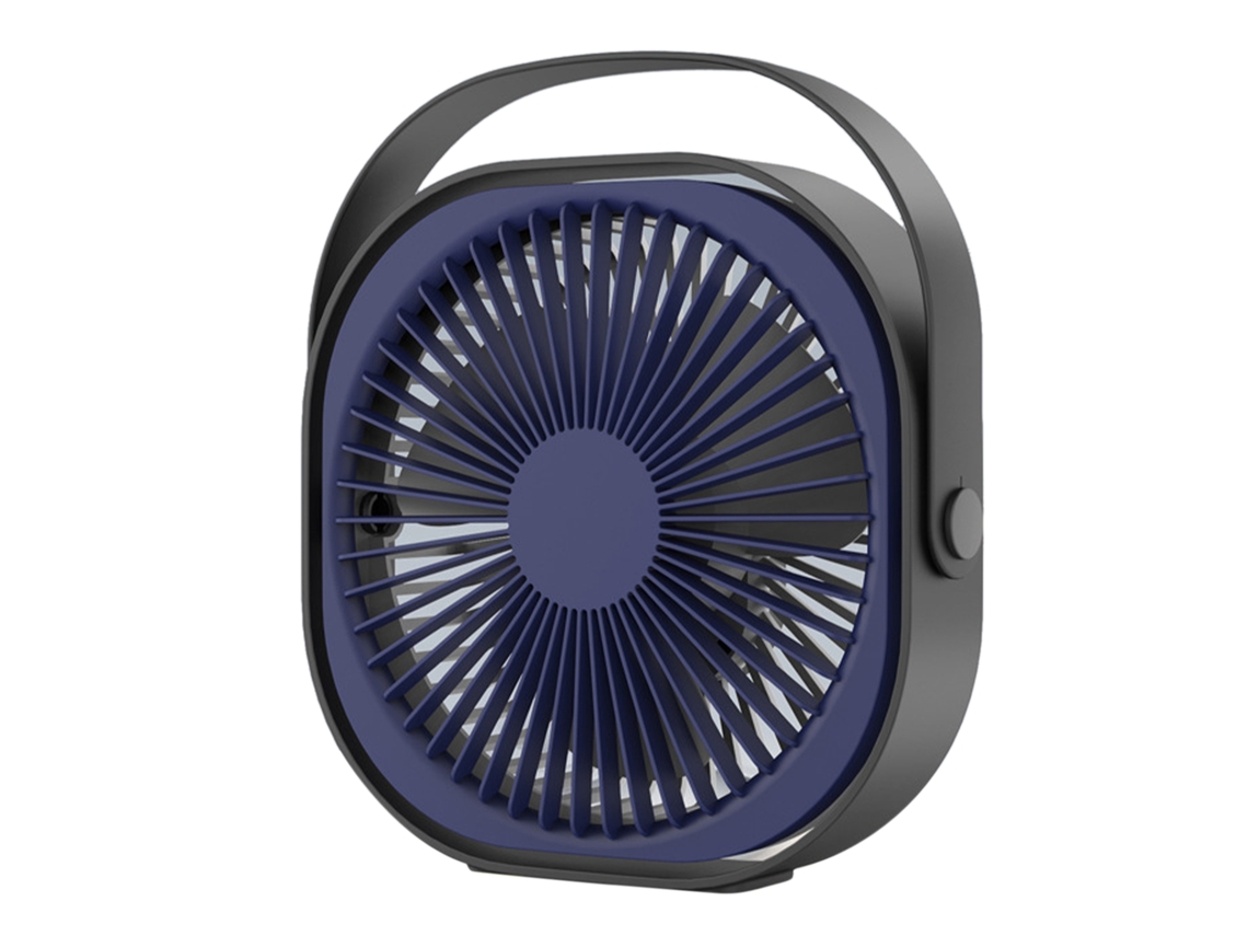 Ventilador de Secretária Mini LAXISCREED de 6 polegadas, Usb, silencioso, azul