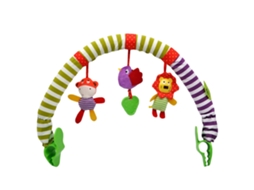 Ats arco de Juego para Bebé com Animais de Pelúcia para Cochecito, Cuna e Carro de Bebé