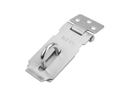 Cadeado Porta - Fecho Portão Jardim - Fechadura Armário - Aço Inoxidável 304 - Prateado
