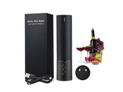Abridor De Vinho Elétrico Automático, Em Aço Inoxidável