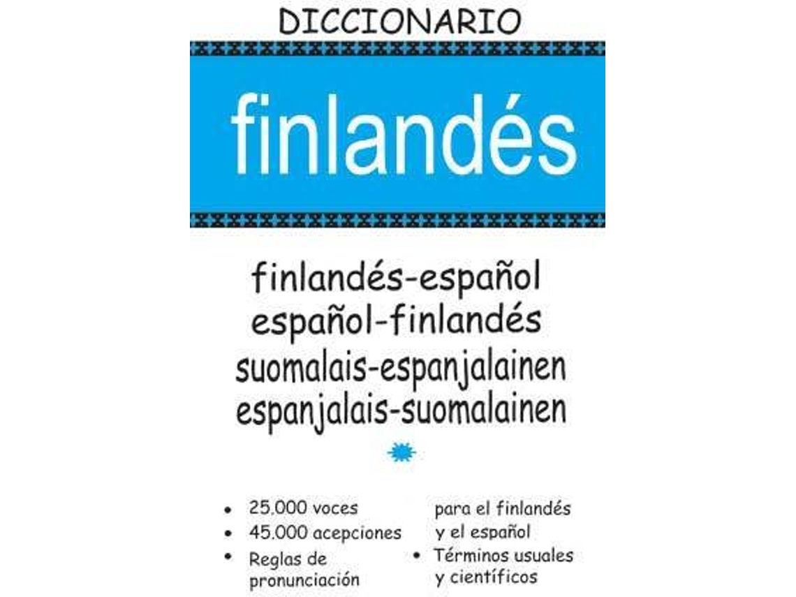 Livro Diccionario Finlandes-Español (Espanhol)