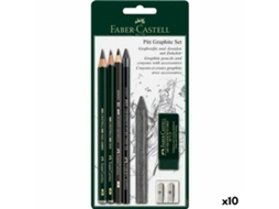 Conjunto de Lápis FABER-CASTELL 10 Unidades