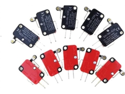 Conjunto De 10 Microinterruptores V-155-1c25 Com Alavanca Rolete
