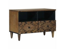 Vidaxl Gabinete Para Tv Castanho 70 X 33,5 X 46 Cm