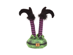 Decoração Halloween Pernas Elfo Invertidas Suprimentos