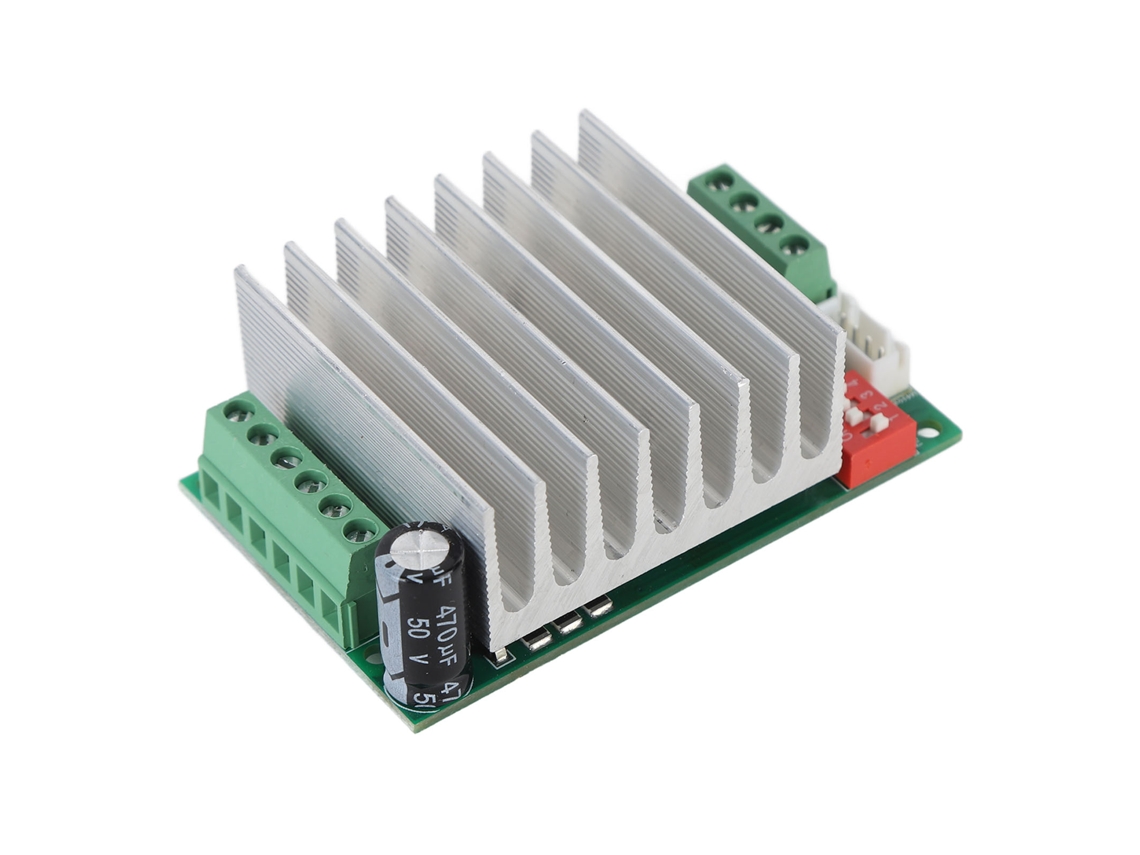 Placa De Controle De Motor De Passo Driver Diy Eixo Único Iniciante Industrial Prata Tb6600 4.5a