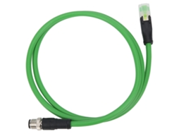 Laxiscreed Cabo De Rede Industrial M12 Para Rj45, 4 Pinos, À Prova De Água Ip67