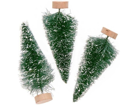 Enfeite de Natal RICO DESIGN Conjunto de 3 Árvores