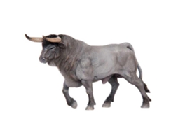 DEQUBE Figura Toro Bravo Cardeno Trotando DEQUBE