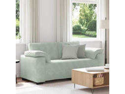 Vidaxl Sofá-luvas 180x77x82 Cm Veludo Cinzento-claro