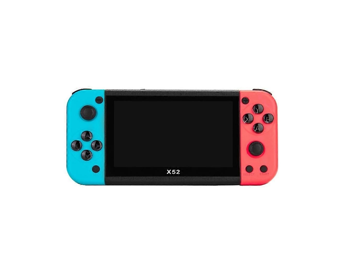 Console de Jogos Portátil X52 Hd de 5,1 Polegadas com Jogos Clássicos Retrô Integrados e Reprodutor de Áudio e Vídeo. GOKOCO