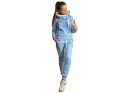 2026 conjunto de Suéter com Capuz e Calças para Mulher, Casaco de Inverno, Esportivo Casual, para Exercício e Descanso