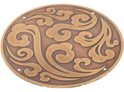 Aplique Decorativo Em Latão Estilo Antigo, Entalhado, Para Móveis, Armários, Portas De Cama, Faça Você Mesmo