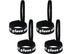 Conjunto de Cuatro Cordones para Luvas de Esqui, Elásticos, Snowboard Exterior em Varanda e Jardim, Antiperda, Durável, Multiuso STELASPLEN
