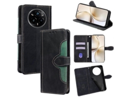 Capa De Couro Para Celular Com Fivela Magnética Skin Feel