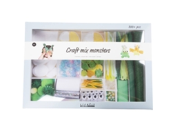 Kit De Artesanato Monstros Da Creativ Company Conjunto Criativo Para Crianças